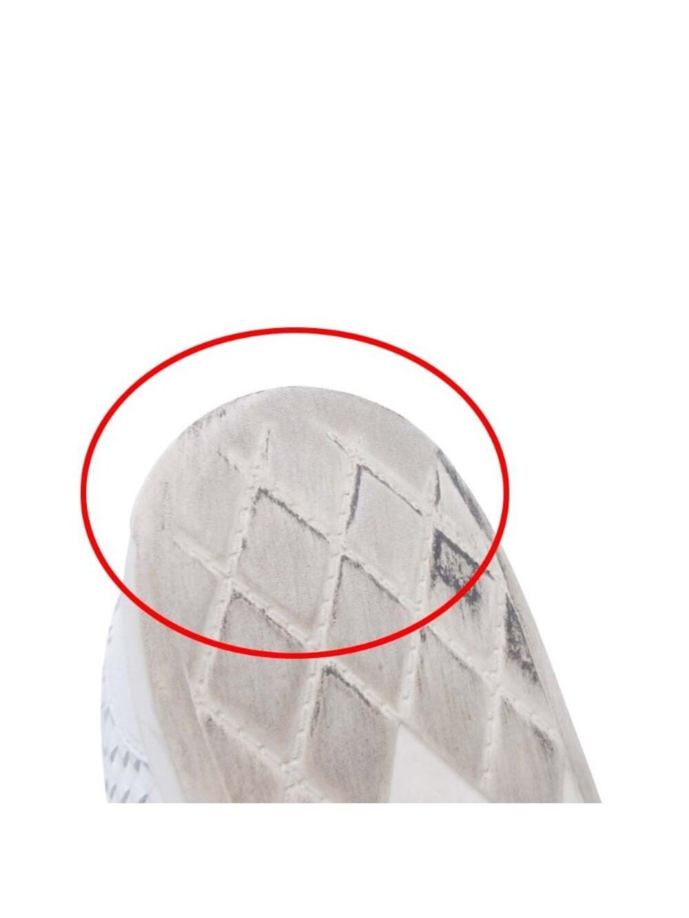Moncler Monegasque Leather Braided Sneakers Low Cut 41 White - Picture 12 of 12